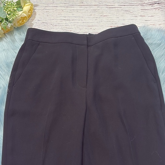 J. CREW Pull On Easy Pant in Matte Crepe Black sz 8 - Picture 3 of 11
